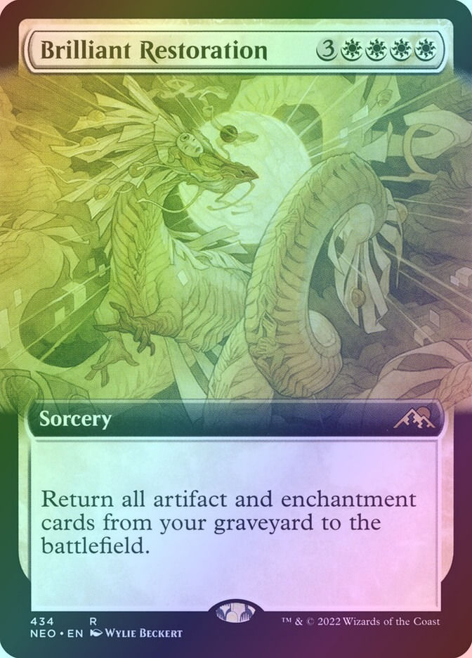 Brilliant Restoration (NEO) (434) / Extended Art / Foil