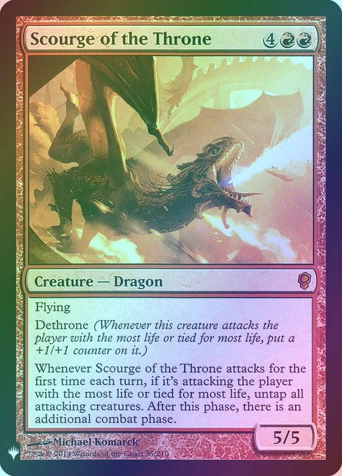 Scourge of the Throne (PLST) (CNS-35) / Foil