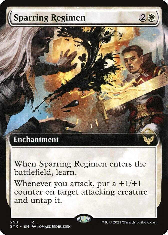 Sparring Regimen (STX) (293) / Extended Art