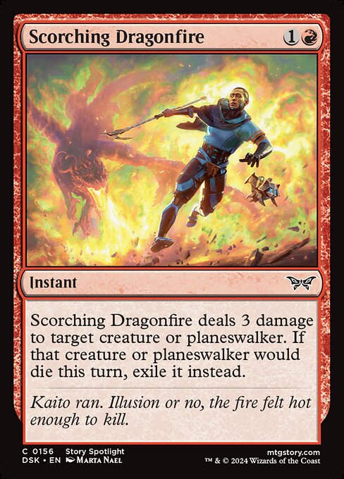 Scorching Dragonfire (DSK) (156)