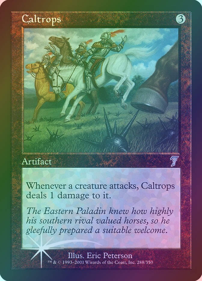 Caltrops (7ED) (288★) / Foil