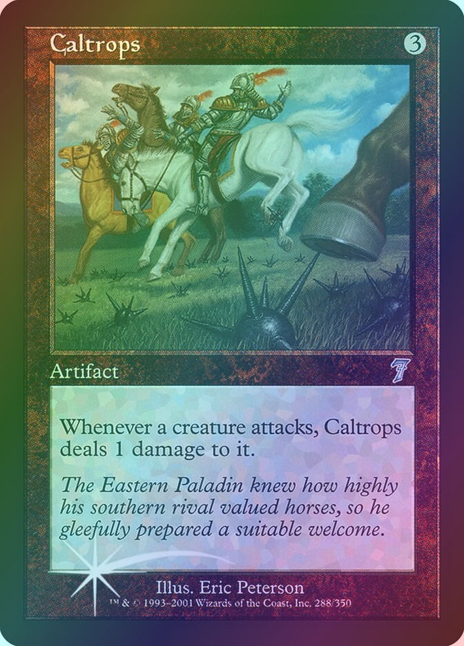 Caltrops (7ED) (288★) / Foil
