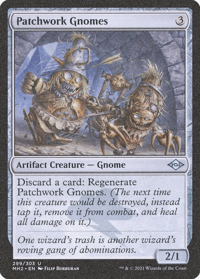 Patchwork Gnomes (MH2) (299) / Foil Etched