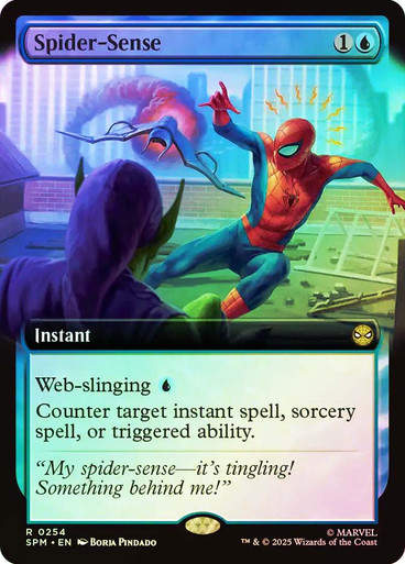 Spider-Sense (SPM) (254) / Extended Art / Foil