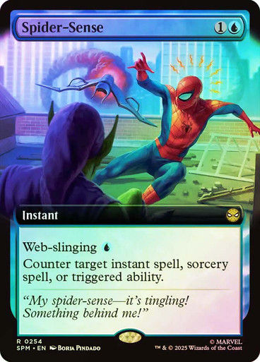 Spider-Sense (SPM) (254) / Extended Art / Foil
