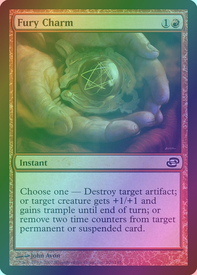 Fury Charm (PLC) (100) / Foil