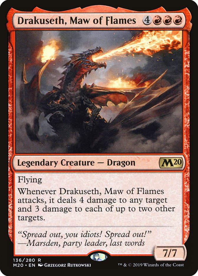 Drakuseth, Maw of Flames (M20) (136)