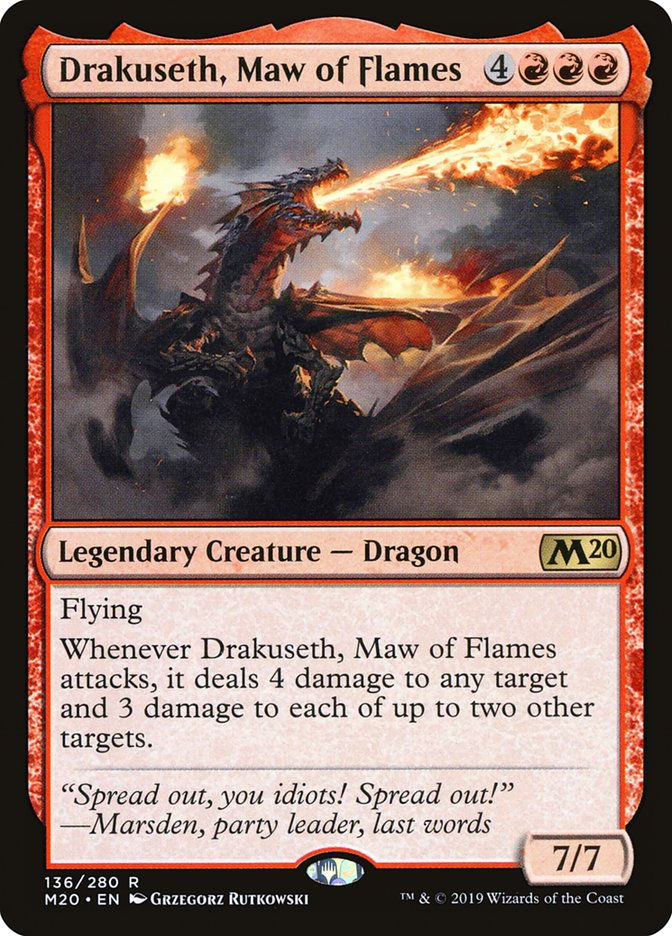 Drakuseth, Maw of Flames (M20) (136)