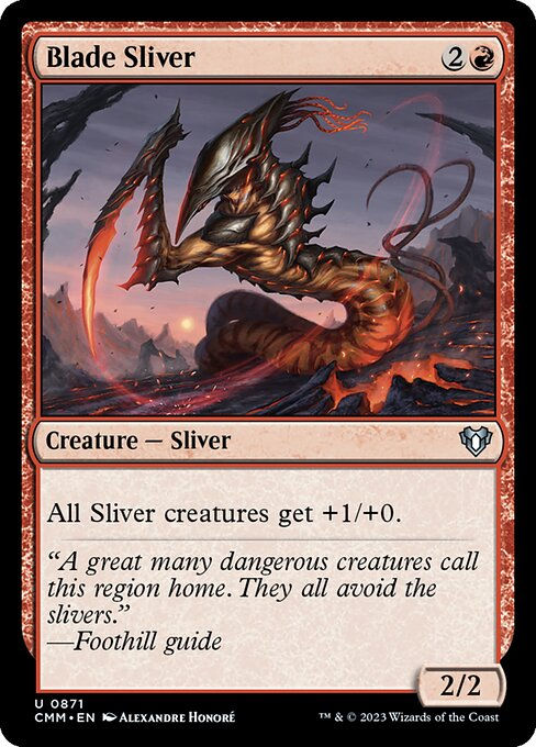 Blade Sliver (cmm) (Commander Deck)