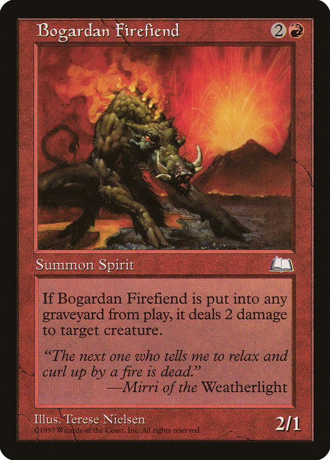 Bogardan Firefiend (WTH) (91)