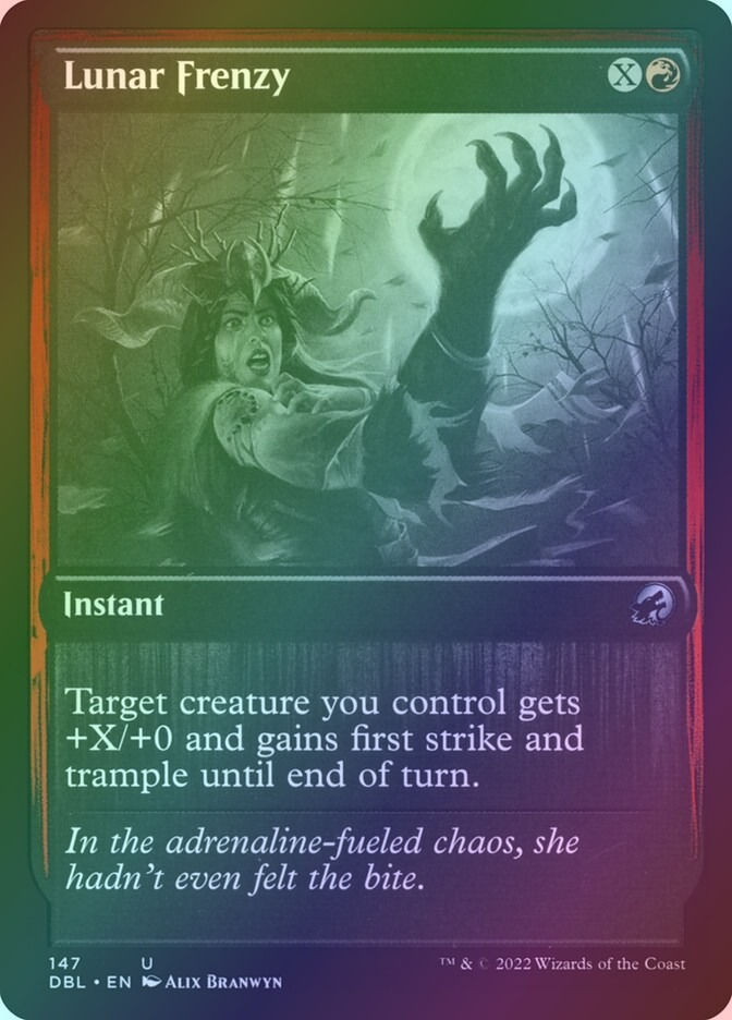 Lunar Frenzy (DBL) (147) / Foil