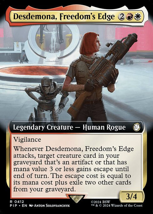 Desdemona, Freedom's Edge (pip) (412) / Extended Art