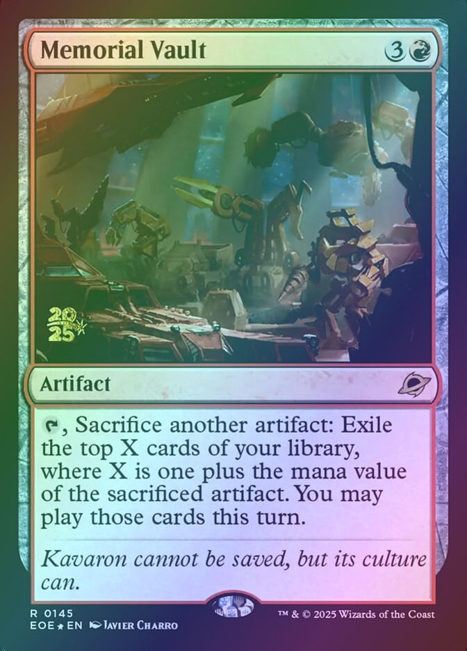 Memorial Vault (PEOE) (145s) / Foil