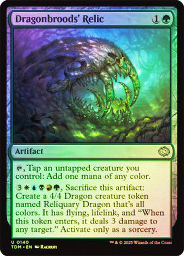 Dragonbroods' Relic (TDM) (140) / Foil