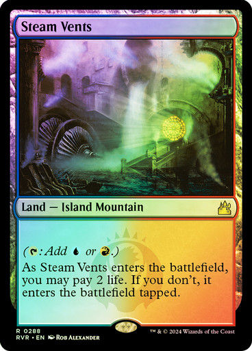 Steam Vents (rvr) (288) / Foil