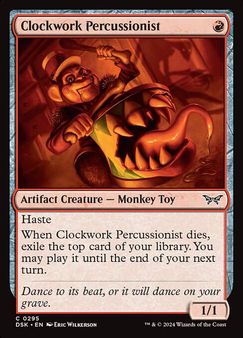 Clockwork Percussionist (DSK) (295) (Ghost)