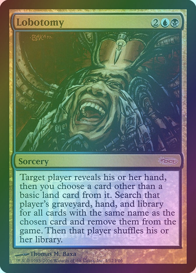 Lobotomy (F06) (4) / Foil