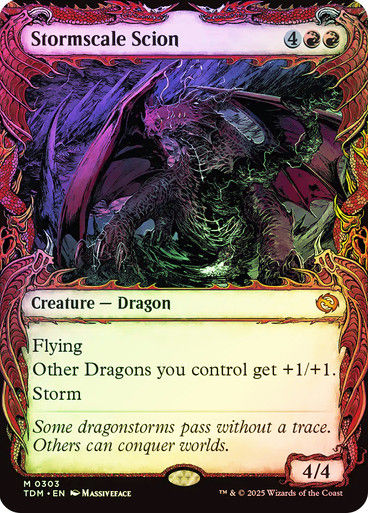 Stormscale Scion (TDM) (303) / Foil / Showcase