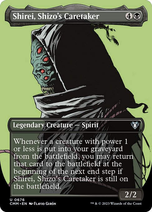 Shirei, Shizo's Caretaker (cmm) / Borderless