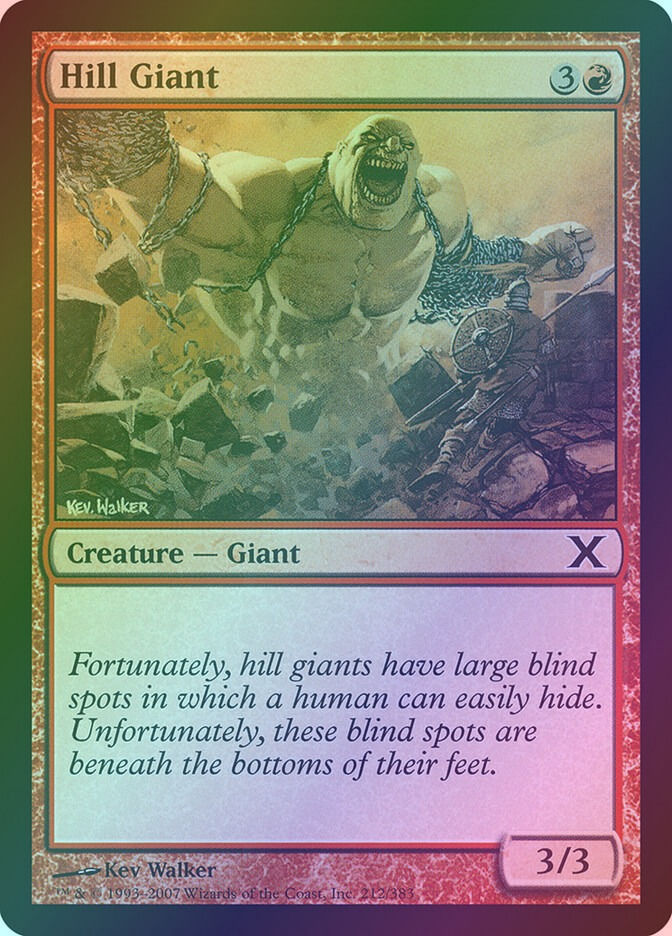 Hill Giant (10E) (212) / Foil