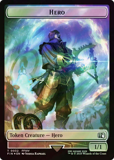 Hero Token T32 // Human Soldier (TFIN2) / Surge Foil