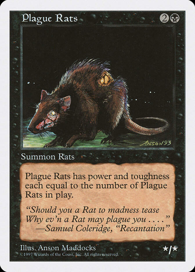 Plague Rats (5ED) (188)