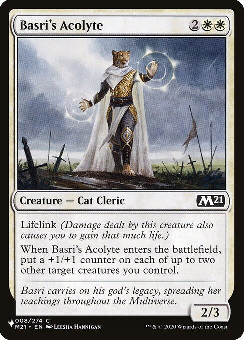 Basri's Acolyte (PLST) (M21-8)