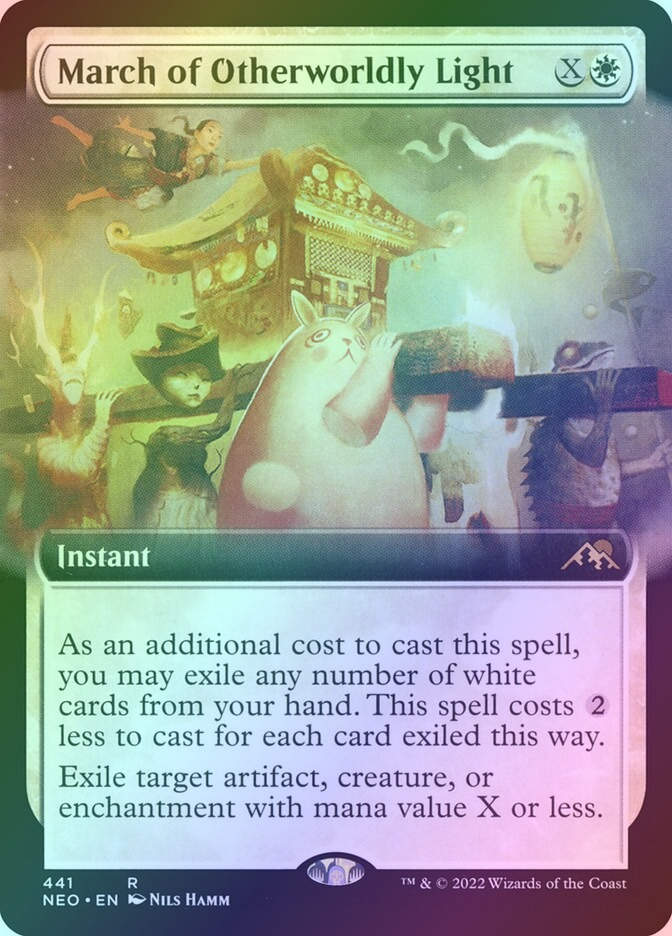 March of Otherworldly Light (NEO) (441) / Extended Art / Foil