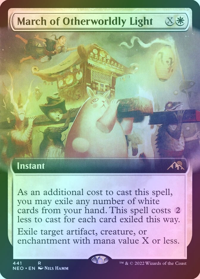 March of Otherworldly Light (NEO) (441) / Extended Art / Foil