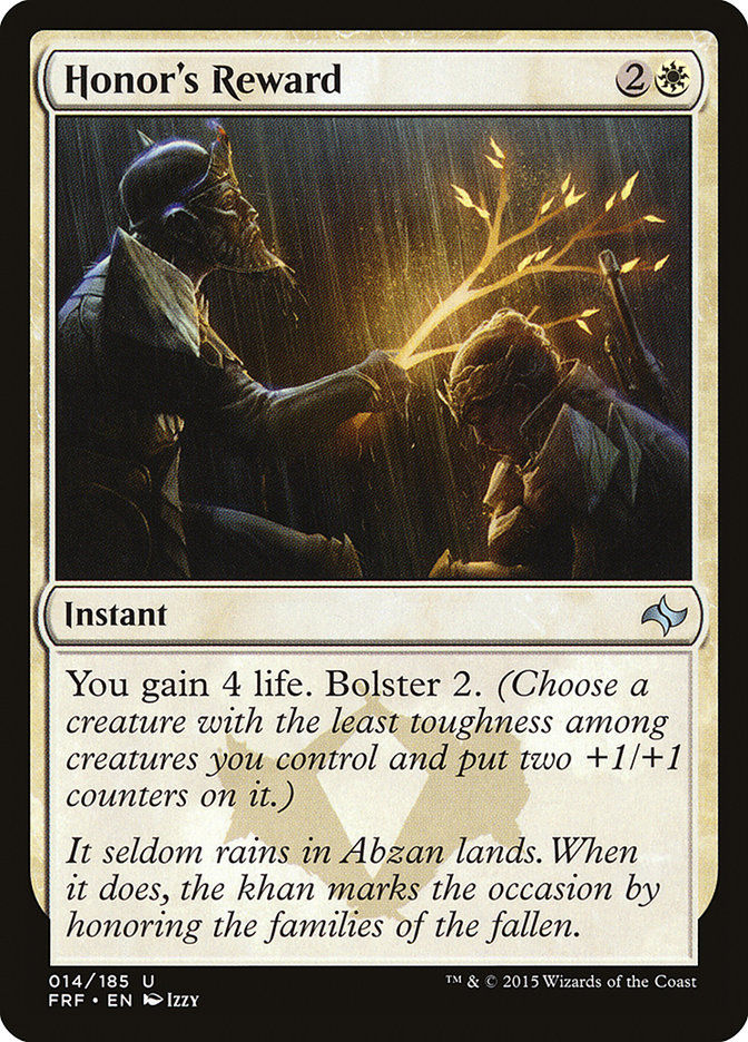 Honor's Reward (FRF) (14)