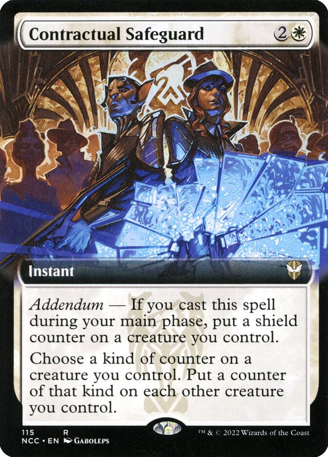 Contractual Safeguard (NCC) (115) / Extended Art