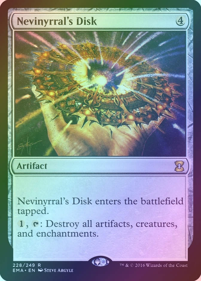 Nevinyrral's Disk (EMA) (228) / Foil