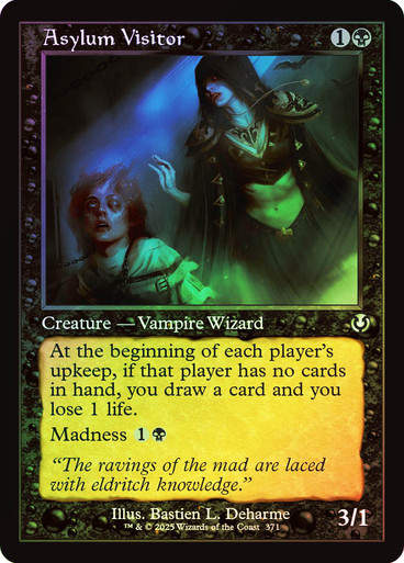 Asylum Visitor (INR) (371) / Foil Retro