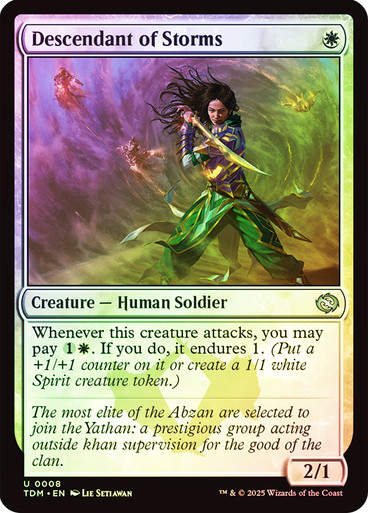 Descendant of Storms (TDM) (8) / Foil