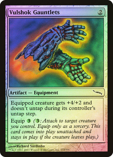 Vulshok Gauntlets (MRD) (273) / Foil