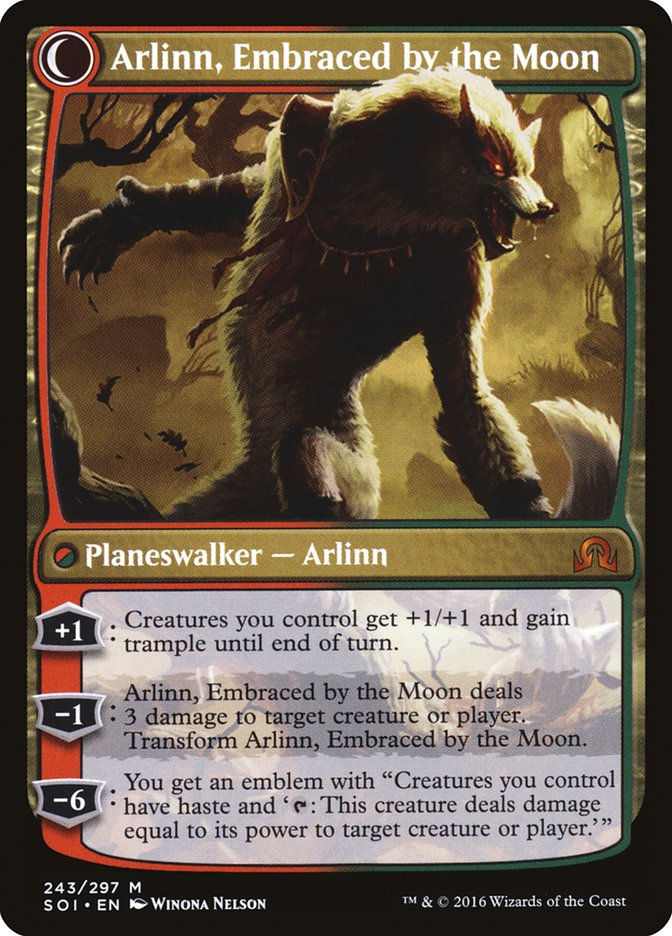 Arlinn Kord // Arlinn, Embraced by the Moon (SOI) (243) — cara 2 de 2