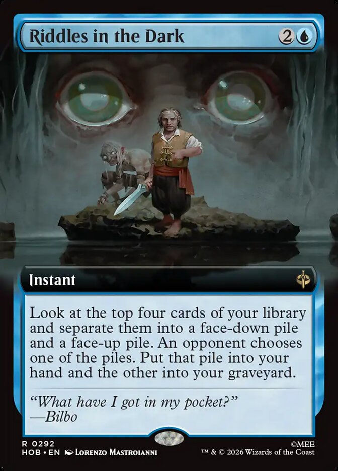 Riddles in the Dark (HOB) (292) / Extended Art