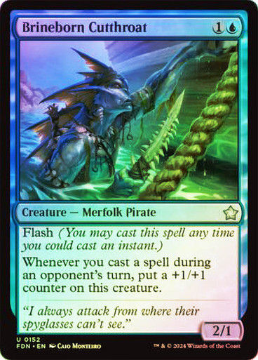 Brineborn Cutthroat (FDN) (152) / Foil