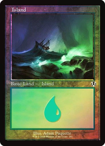 Island (INR) (291) / Foil Retro
