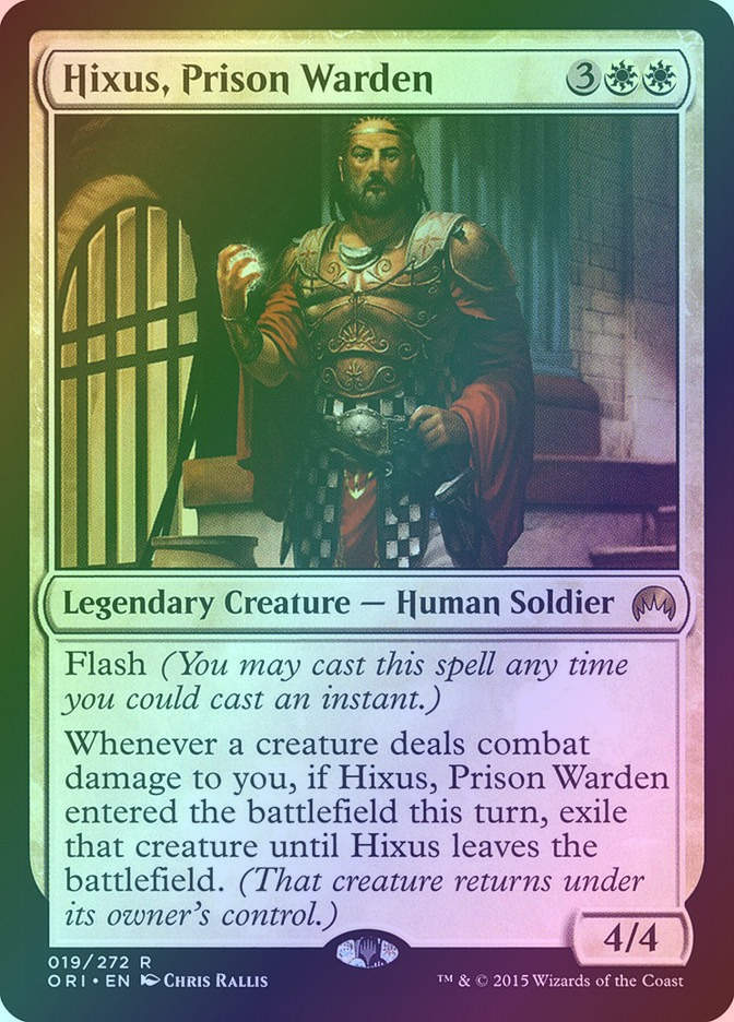 Hixus, Prison Warden (ORI) (19) / Foil