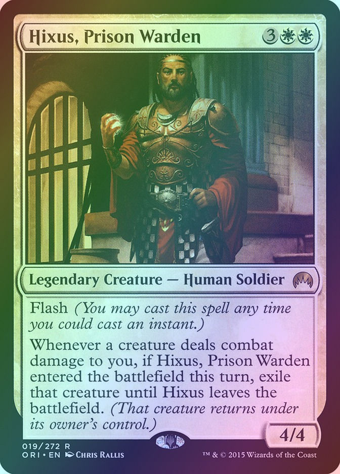 Hixus, Prison Warden (ORI) (19) / Foil