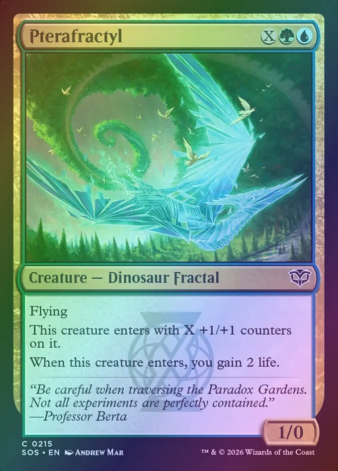 Pterafractyl (SOS) (215) / Foil