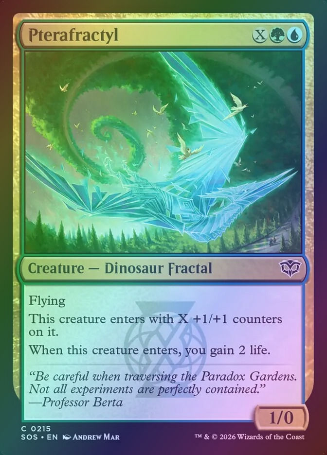 Pterafractyl (SOS) (215) / Foil