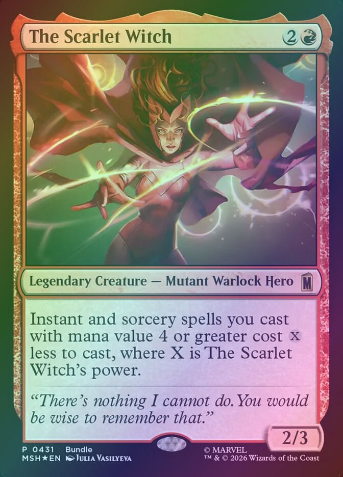 The Scarlet Witch (MSH) (431) / Bundle / Foil