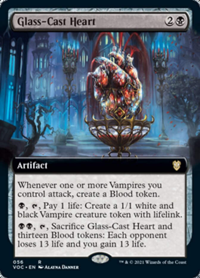Glass-Cast Heart (VOC) / Extended Art
