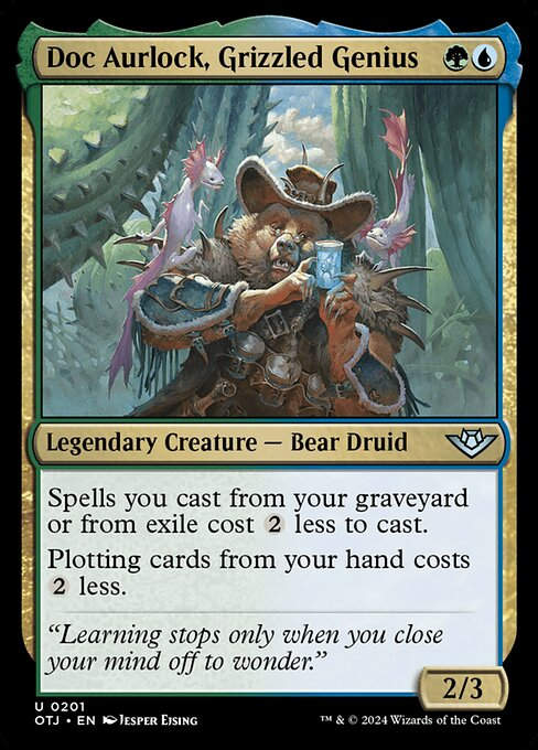 Doc Aurlock, Grizzled Genius (otj) (201)