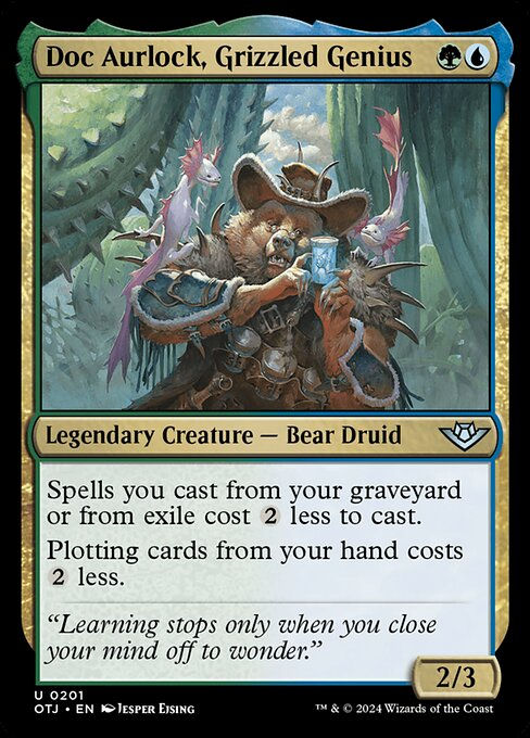 Doc Aurlock, Grizzled Genius (otj) (201)