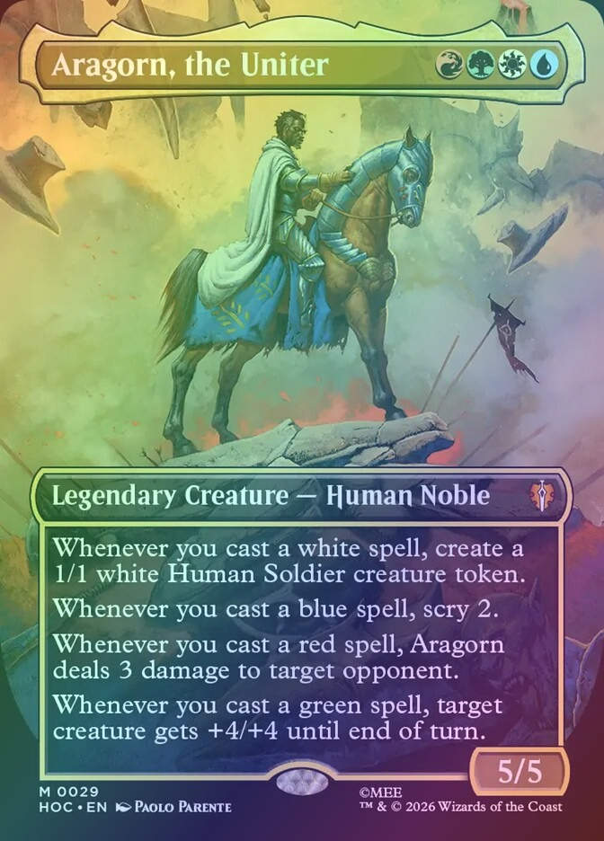 Aragorn, the Uniter (HOC) (29) / Foil