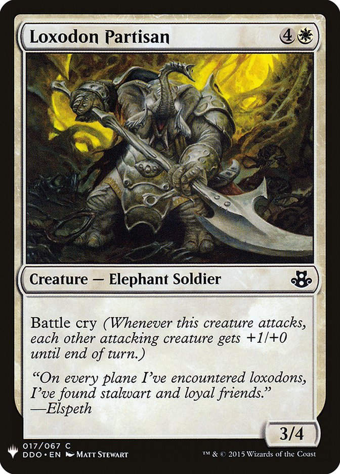 Loxodon Partisan (MYS)