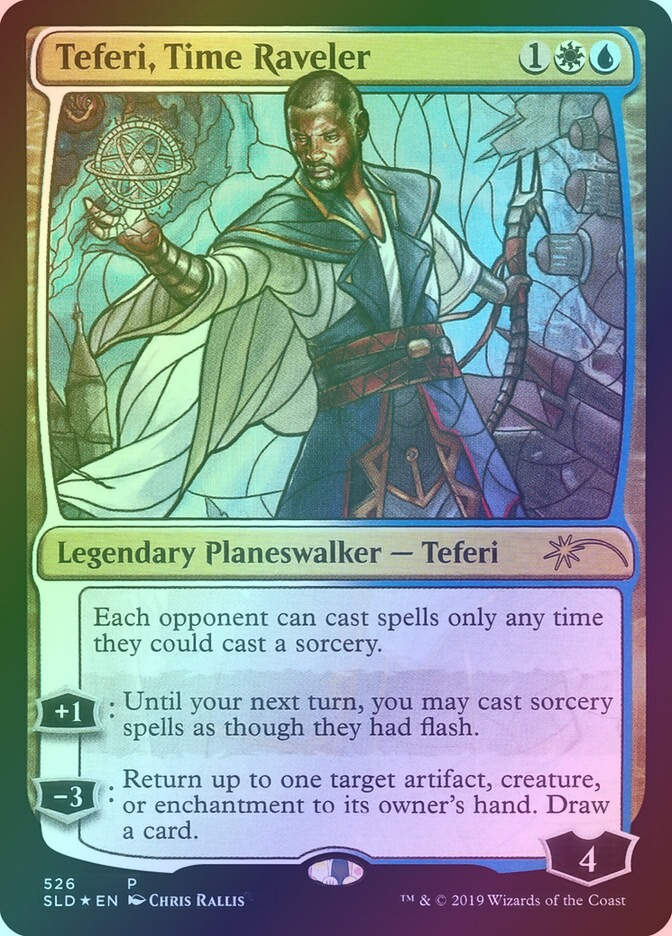 Teferi, Time Raveler (SLD) (526) / Foil